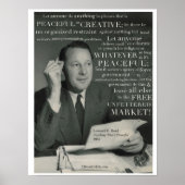 "Friedlich", L. E. Read Poster (Vorne)