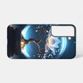 Friedlich Lotus Globe Tough Phone Case Samsung Galaxy Hülle (Rückseite (Horizontal))