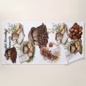 Friedlich Morgenstunden Handtuch (Vorderseite)