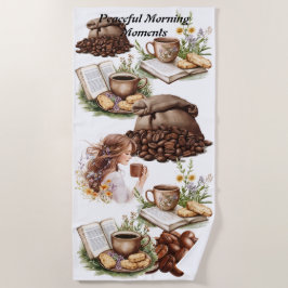 Friedlich Morgenstunden Handtuch