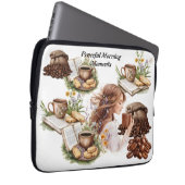 Friedlich Morgenstunden Handtuch Laptopschutzhülle (Vorne Rechts)