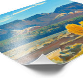 Friedlich Morning von Maynard Dixon Fotodruck (Ecke)