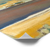 Friedlich Morning von Maynard Dixon Poster (Ecke)