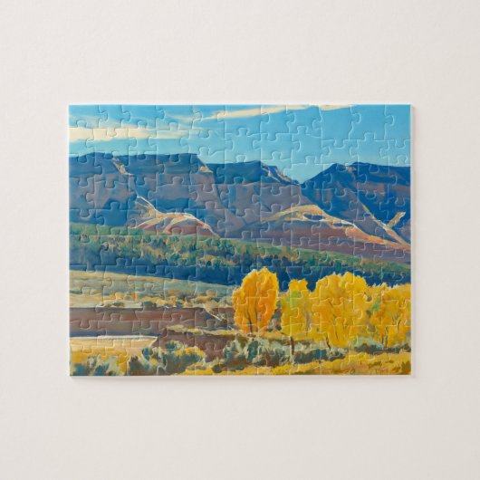 Friedlich Morning von Maynard Dixon Puzzle (Horizontal)