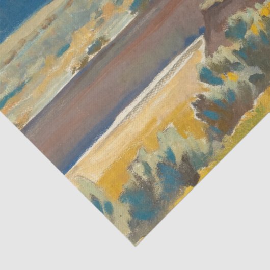 Friedlich Morning von Maynard Dixon Seidenpapier (Detail)