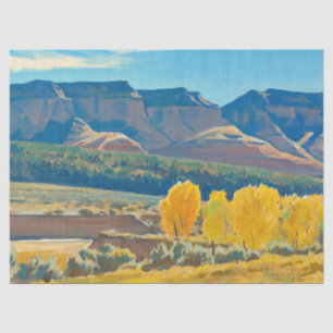 Friedlich Morning von Maynard Dixon Seidenpapier