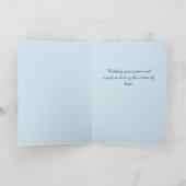 Friedlich Ocean Sympathy Card Karte (Innenseite)