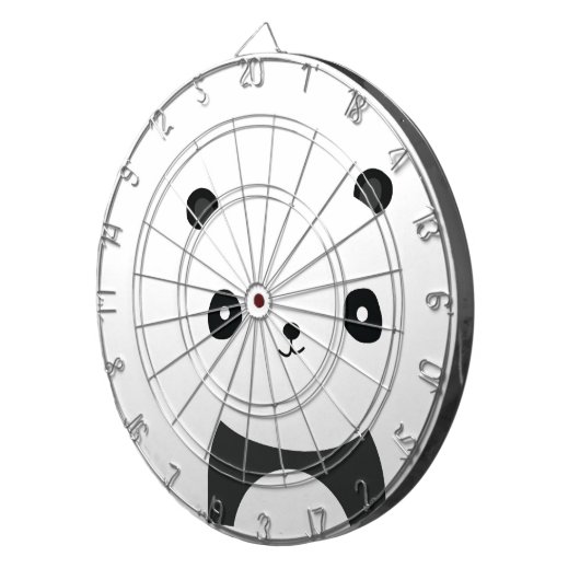 Friedlich Panda Dartscheibe (Vorderseite rechts)