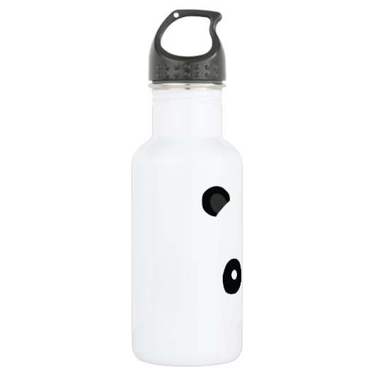 Friedlich Panda Edelstahlflasche (Vorderseite)