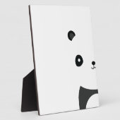 Friedlich Panda Fotoplatte (Seite)