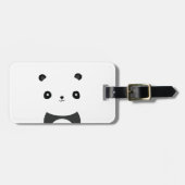 Friedlich Panda Gepäckanhänger (Vorderseite horizontal)