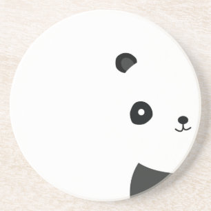 Friedlich Panda Getränkeuntersetzer