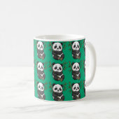 Friedlich Panda Morning Brew Kaffeetasse (VorderseiteRechts)