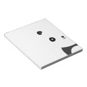 Friedlich Panda Notizblock (angewinkelt)
