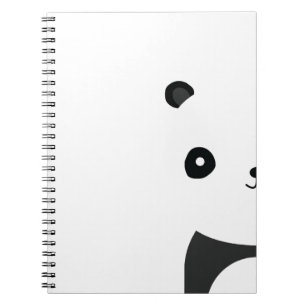Friedlich Panda Notizblock