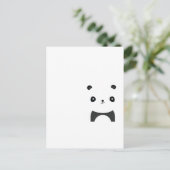 Friedlich Panda Postkarte (Stehend Vorderseite)