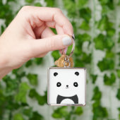 Friedlich Panda Schlüsselanhänger (Hand)