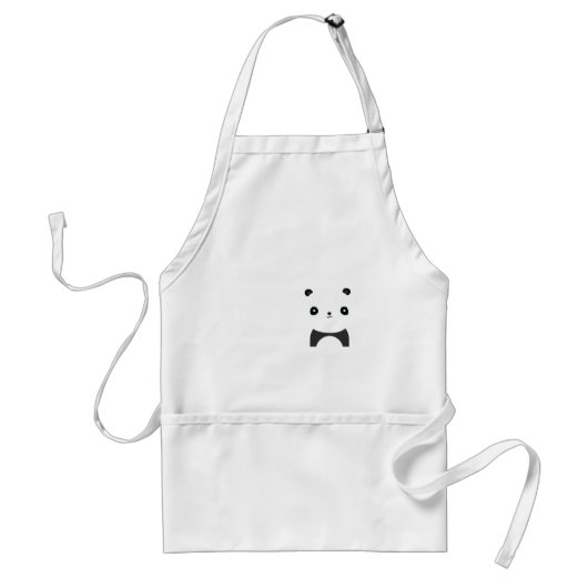 Friedlich Panda Schürze (Vorne)