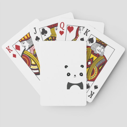 Friedlich Panda Spielkarten (Rückseite)