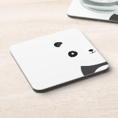 Friedlich Panda Untersetzer (Linke Seite)