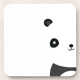 Friedlich Panda Untersetzer