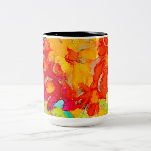 Friedlich Paradies Kaffee Tasse (Mittel)