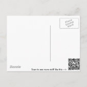 Friedlich Pitbull Postkarte (Rückseite)