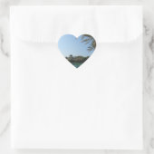 Friedlich-Place-Heftpflaster Herz-Aufkleber (Tasche)