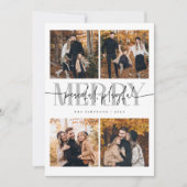 Friedlich Playful Frohe Weihnachten Foto (Vorderseite)