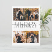 Friedlich Playful Frohe Weihnachten Foto (Stehend Vorderseite)