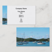 Friedlich Sea St. Thomas Visitenkarte (Vorne/Hinten)