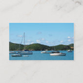 Friedlich Sea St. Thomas Visitenkarte (Rückseite)
