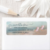 Friedlich Seascape Beach Sailboat Rücksendeadresse (Insitu)