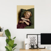 "Friedlich Sleep" Vintage Poster (Heimbüro)