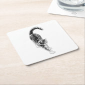 Friedlich Stretch Cat Untersetzer Set (angewinkelt)