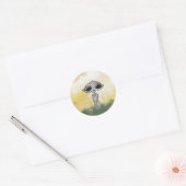 Friedlich Summer Alien Sticker (Umschlag)