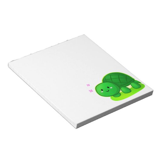 Friedlich Turtle Notizblock (angewinkelt)