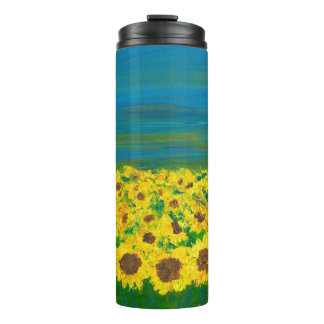 Friedlich Ukraine Art Thermal Tumbler Thermosbecher