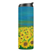 Friedlich Ukraine Art Thermal Tumbler Thermosbecher (Nach links gedreht)