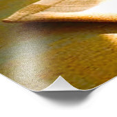 Friedlich und herzerwärmend Cappuccino Morgens Fotodruck (Ecke)