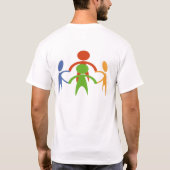 Friedlich vereint sein T-Shirt (Rückseite)