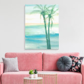 Friedliche Abenddämmerung tropisch Leinwanddruck (Insitu (Wohnzimmer))