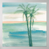 Friedliche Abenddämmerung tropisch Poster (Vorne)