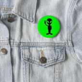 Friedliche Alien Button (Beispiel)