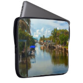 Friedliche Ansicht Laptopschutzhülle (Vorne Rechts)