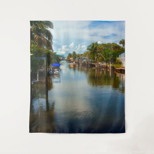 Friedliche Ansicht Wandteppich (Vorderseite)