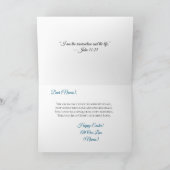 Friedliche Auferstehung Jesu Christi Karte (Innenseite)