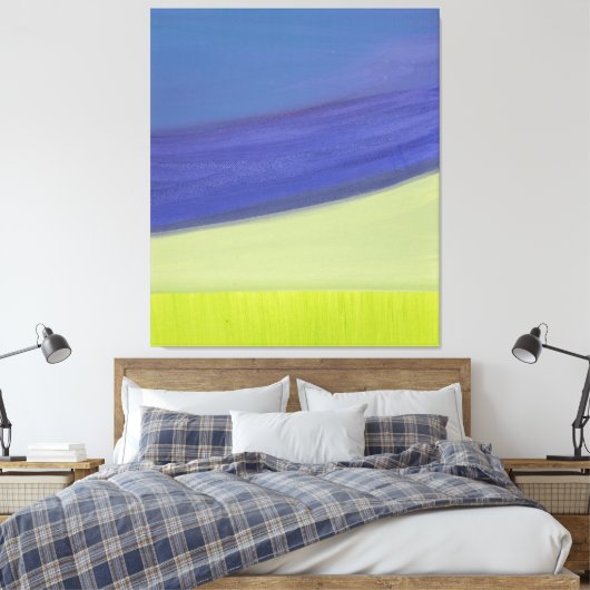 Friedliche Aussicht Leinwanddruck (Insitu (Schlafzimmer))