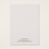 Friedliche Beach Theme-Netzwerkkarte (Rückseite)