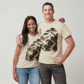 Friedliche Berglandschaft T-Shirt (Unisex)